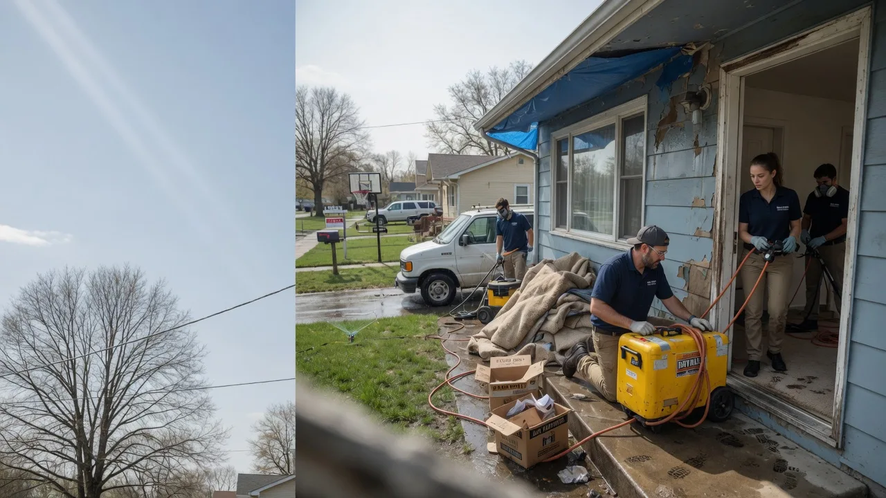 Basement Flood Cleanup in Elmer, OK near me